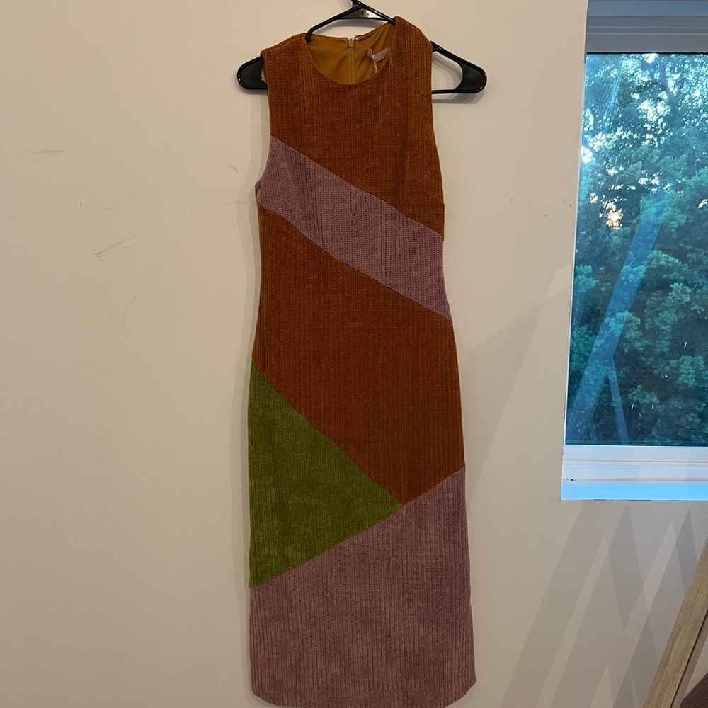 Hutch Multicolor Sleeveless Midi Dress